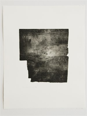 Blech, 1986, 56 x 38cm, Auflage 5