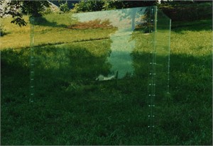 Innerschweizer Skulpturen,Villa Kr&auml;merstein, Kastanienbaum, 1988

Clos lieu, Plexiglas, 3 Seiten je 200 x 300cm