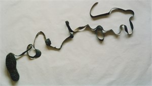 Entwurf, zerschnittener Gummistiefel, 1999